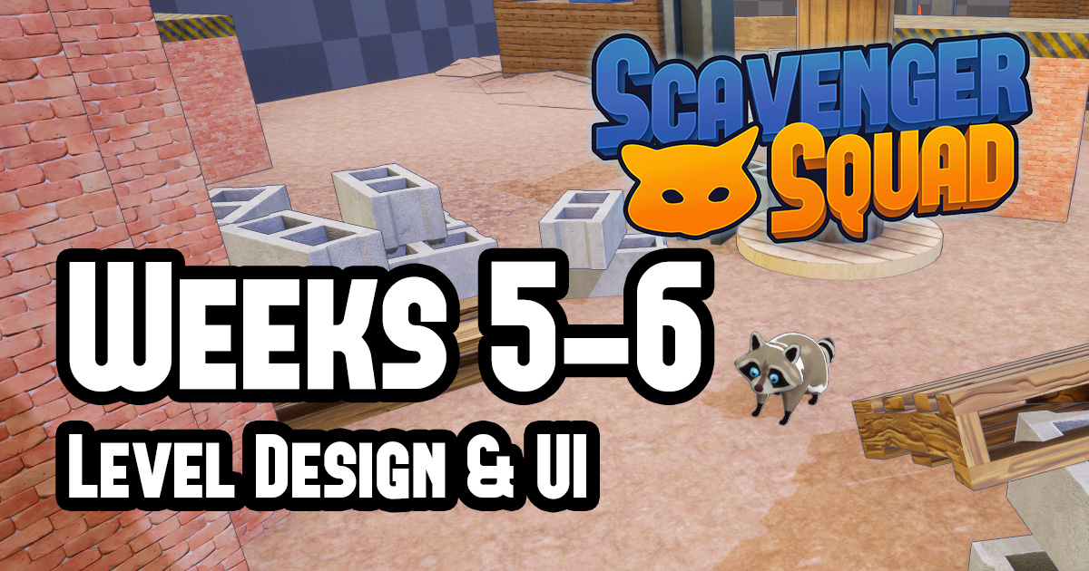 Level Design and a new UI